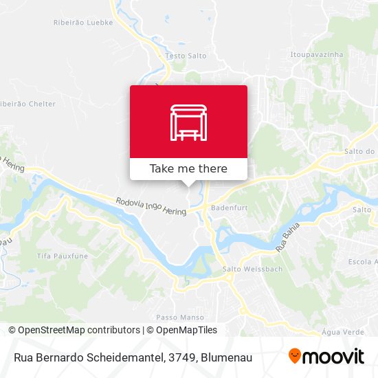 Rua Bernardo Scheidemantel, 3749 map
