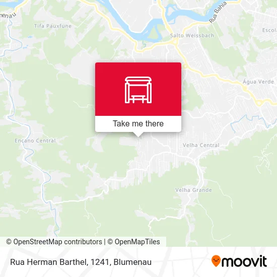 Rua Herman Barthel, 1241 map