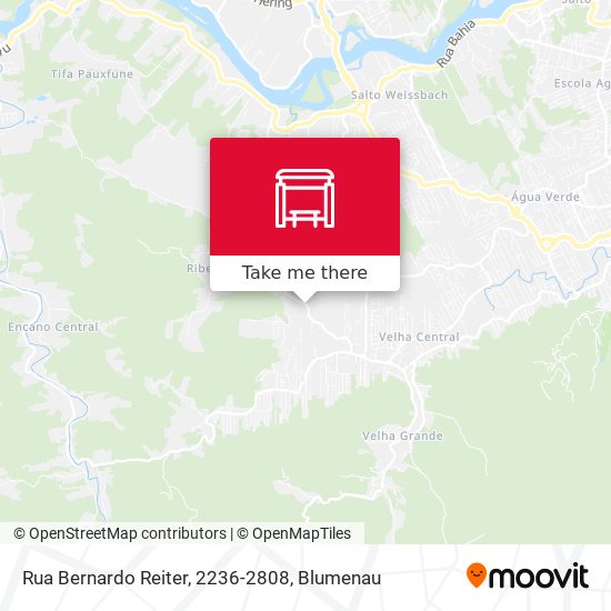 Mapa Rua Bernardo Reiter, 2236-2808