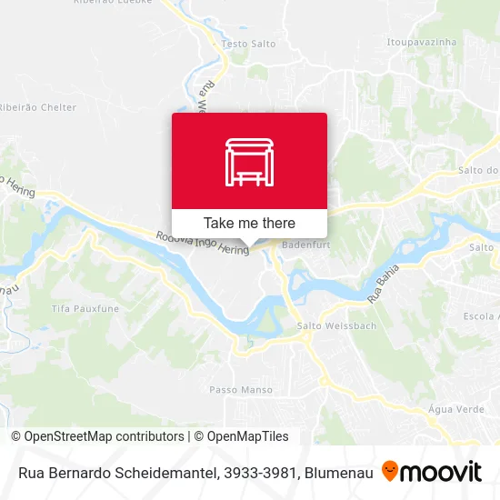 Rua Bernardo Scheidemantel, 3933-3981 map