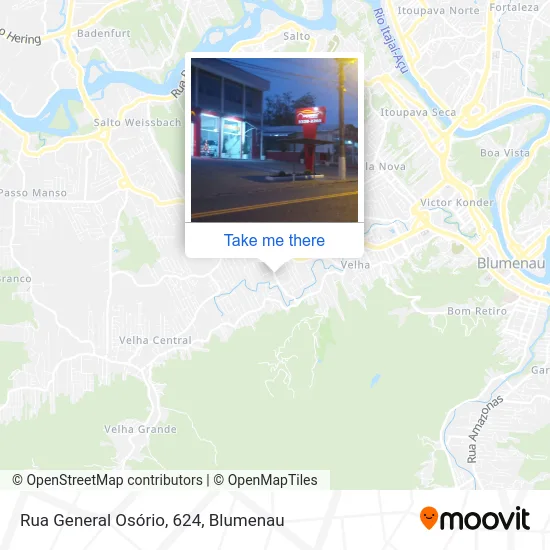 Rua General Osório, 624 map