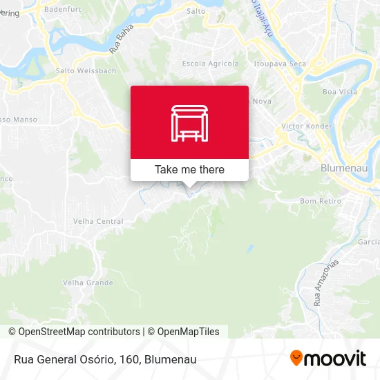 Rua General Osório, 160 map