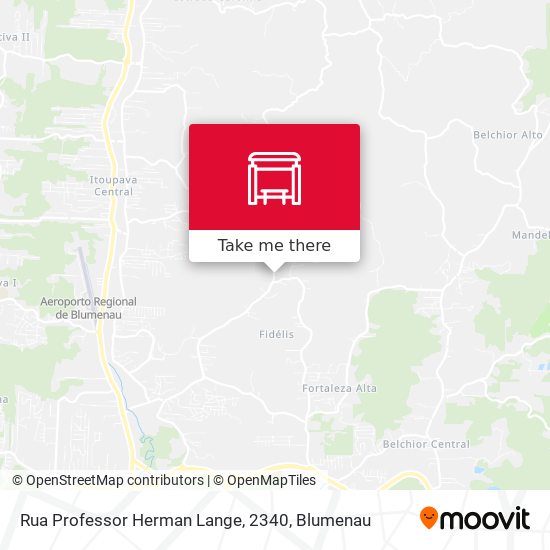 Rua Professor Herman Lange, 2340 map