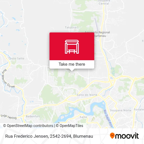 Rua Frederico Jensen, 2542-2694 map