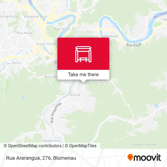 Rua Araranguá, 276 map