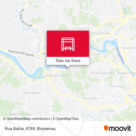 Rua Bahia, 4789 map