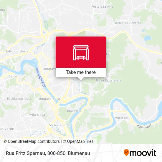 Rua Fritz Spernau, 800-850 map