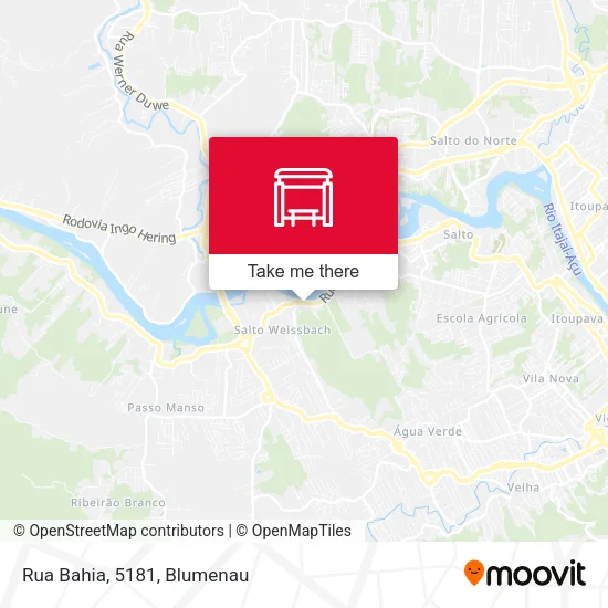 Rua Bahia, 5181 map