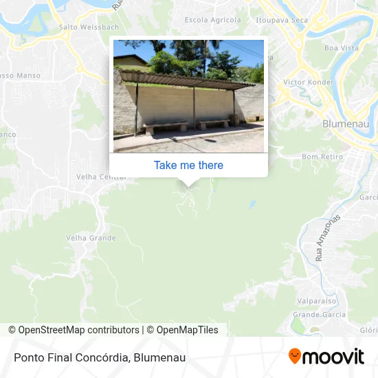 Ponto Final Concórdia map