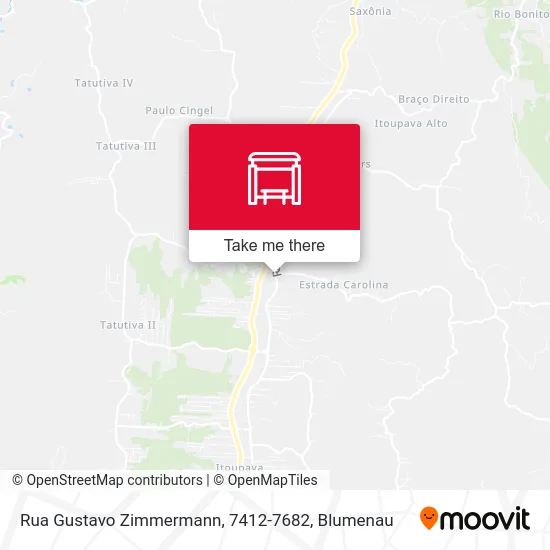 Rua Gustavo Zimmermann, 7412-7682 map