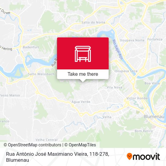 Rua Antônio José Maximiano Vieira, 118-278 map
