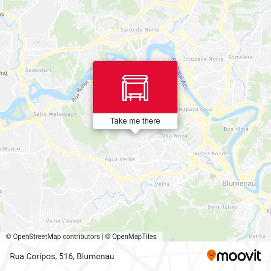 Rua Coripos, 516 map