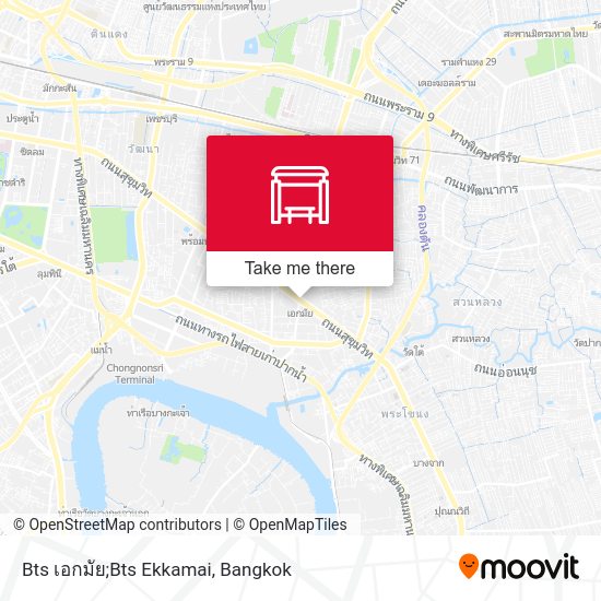 Bts เอกมัย;Bts Ekkamai map