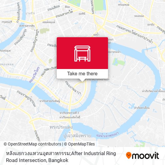 หลังแยกวงแหวนอุตสาหกรรม;After Industrial Ring Road Intersection map