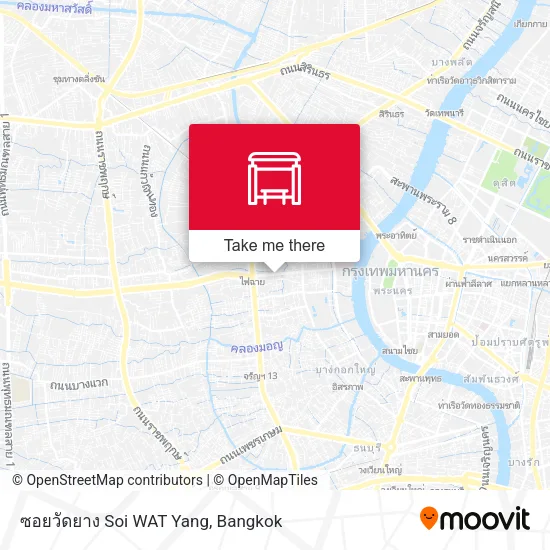 ซอยวัดยาง Soi WAT Yang map