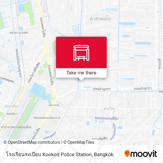 โรงเรียนระเบียบ Kookod Police Station map