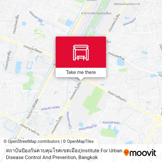 สถาบันป้องกันควบคุมโรคเขตเมือง;Institute For Urban Disease Control And Prevention map