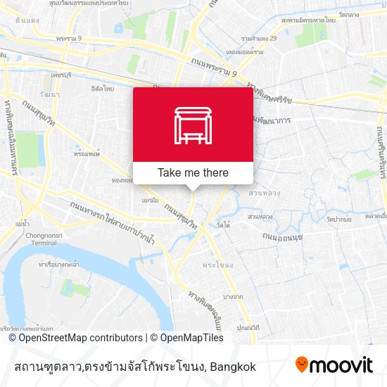 สถานฑูตลาว,ตรงข้ามจัสโก้พระโขนง map