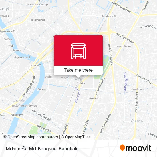 Mrtบางซื่อ Mrt Bangsue map