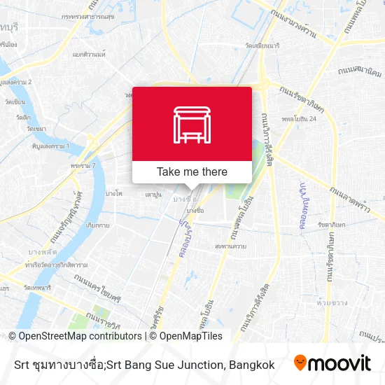 Srt ชุมทางบางซื่อ;Srt Bang Sue Junction map