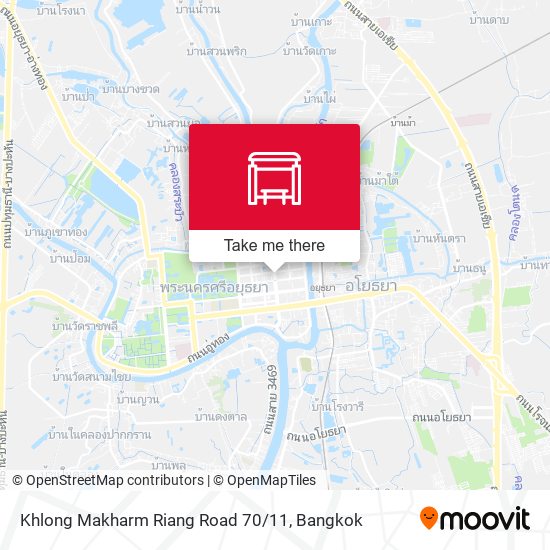 Khlong Makharm Riang Road 70 / 11 map