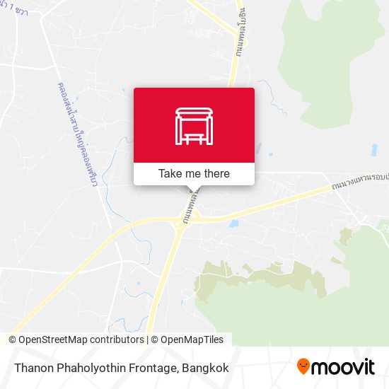 Thanon Phaholyothin Frontage map