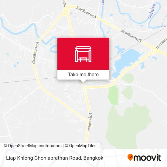 Liap Khlong Chonlaprathan Road map