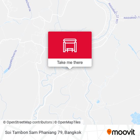 Soi Tambon Sam Phaniang 79 map