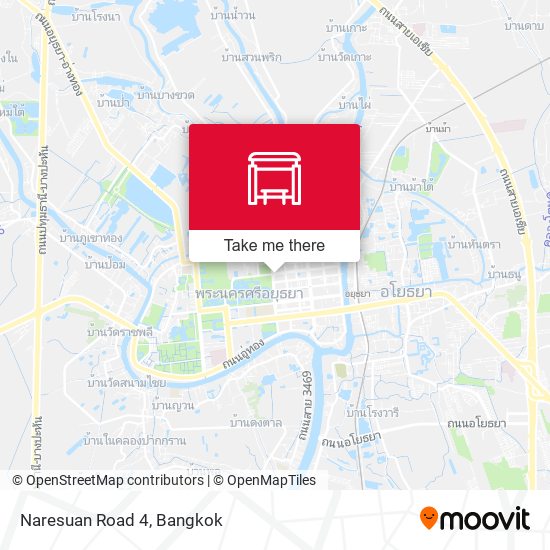 Naresuan Road 4 map