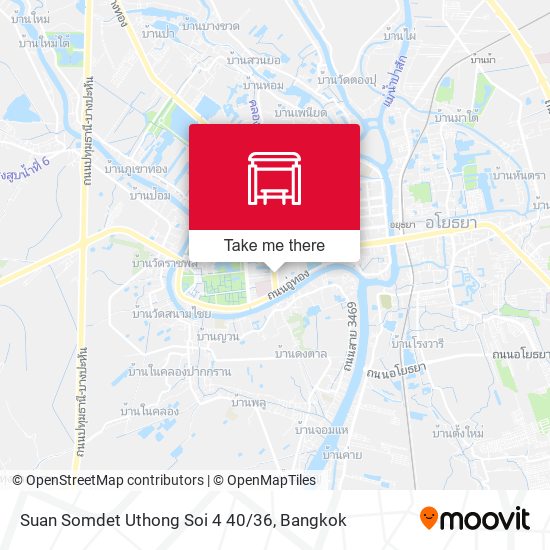Suan Somdet Uthong Soi 4 40/36 map