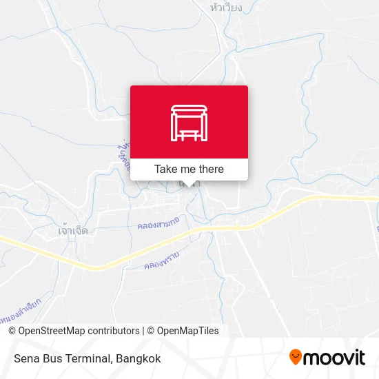 Sena Bus Terminal map