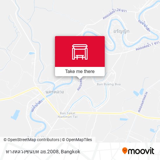 ทางหลวงชนบท อย.2008 map