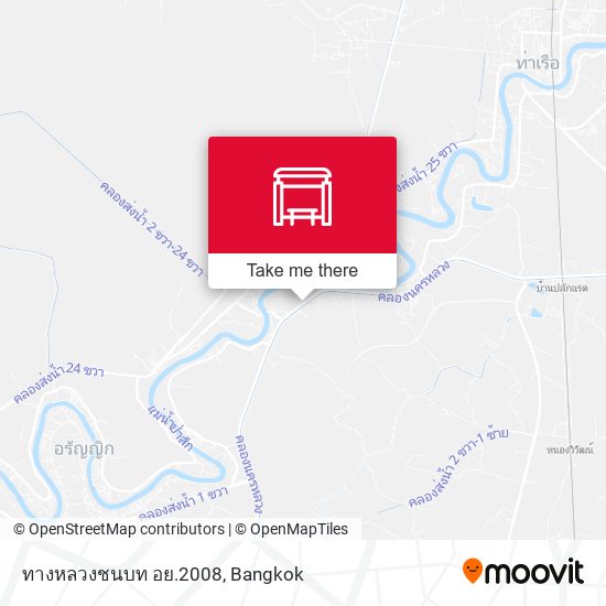 ทางหลวงชนบท อย.2008 map