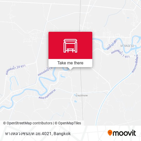 ทางหลวงชนบท อย.4021 map