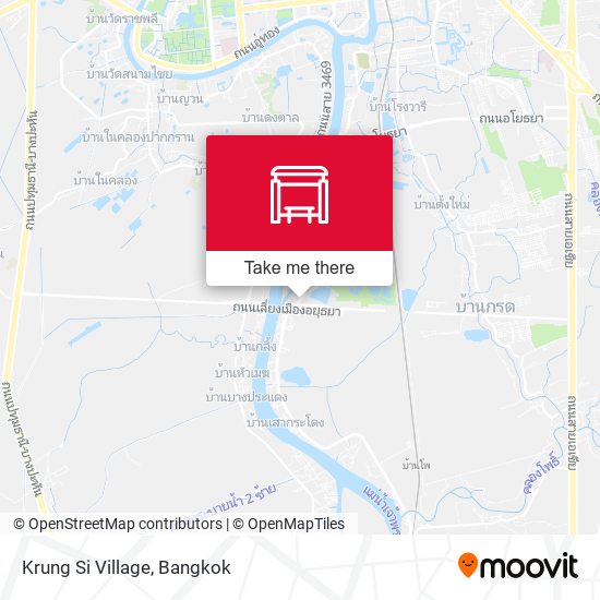 Krung Si Village map