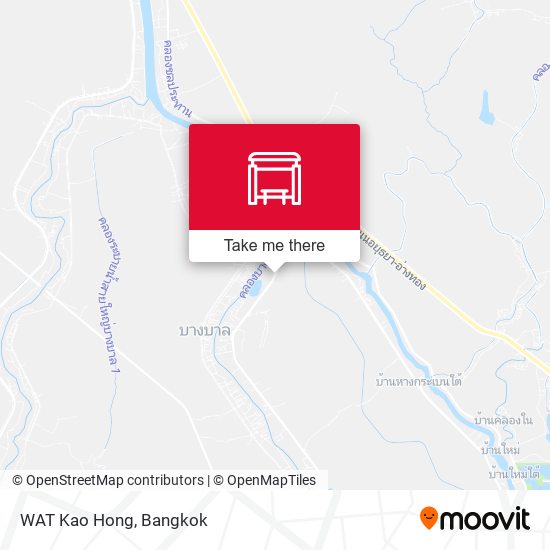 WAT Kao Hong map