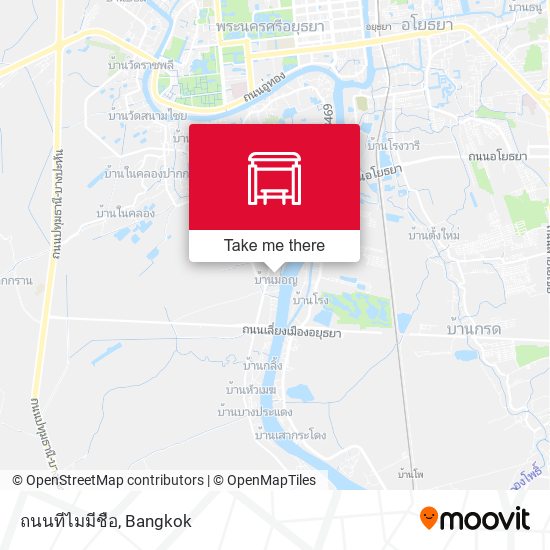 ถนนทีไมมีชือ map