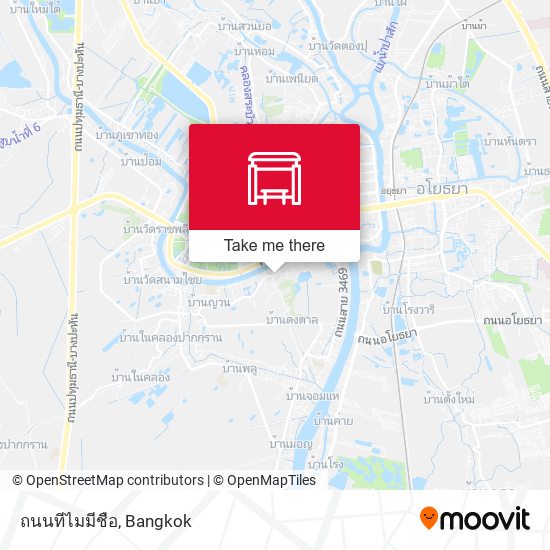 ถนนทีไมมีชือ map