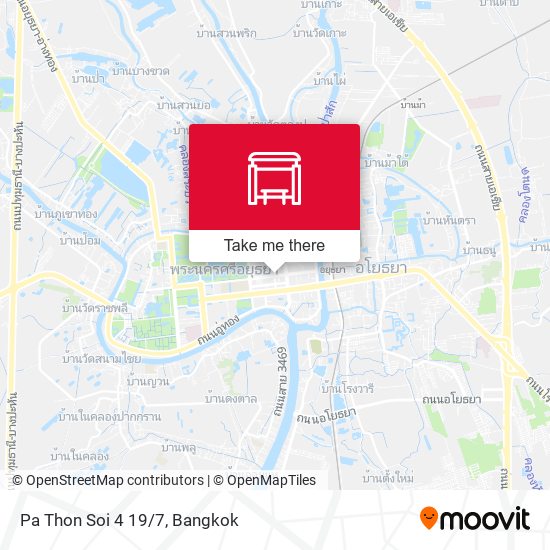 Pa Thon Soi 4 19/7 map