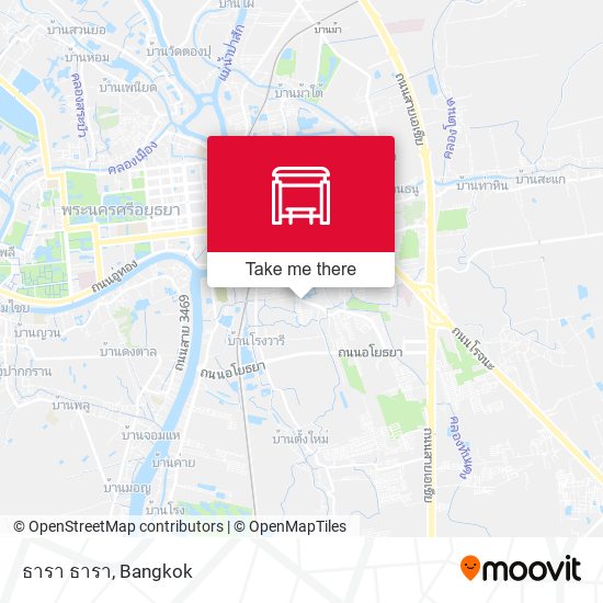 ธารา ธารา map