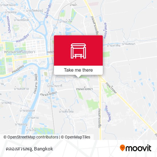 คลองสวนพลู map