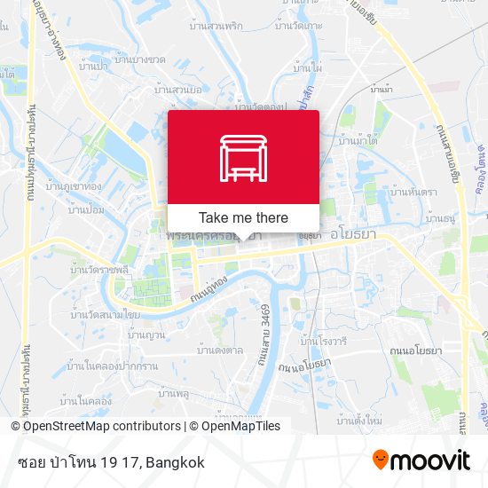 ซอย ป่าโทน 19 17 map