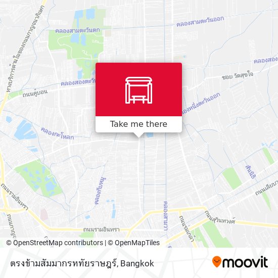 ตรงข้ามสัมมากรหทัยราษฎร์ map