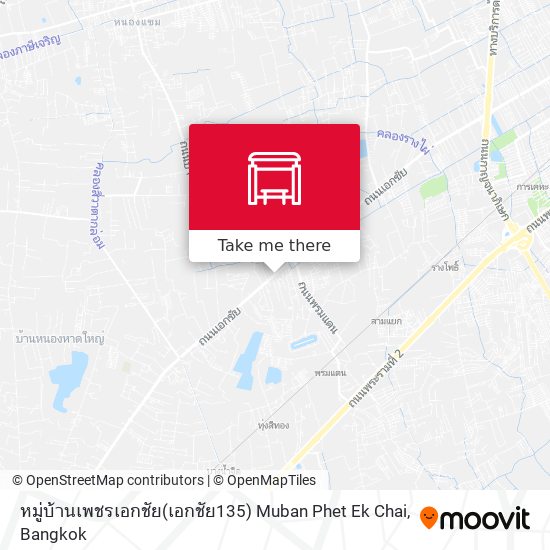 หมู่บ้านเพชรเอกชัย(เอกชัย135) Muban Phet Ek Chai map