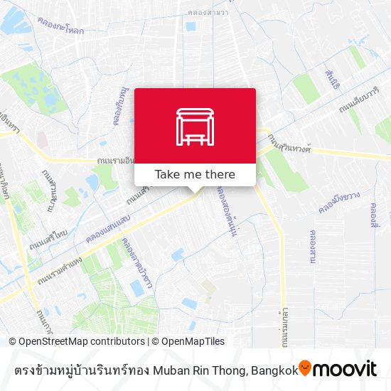 ตรงข้ามหมู่บ้านรินทร์ทอง Muban Rin Thong map