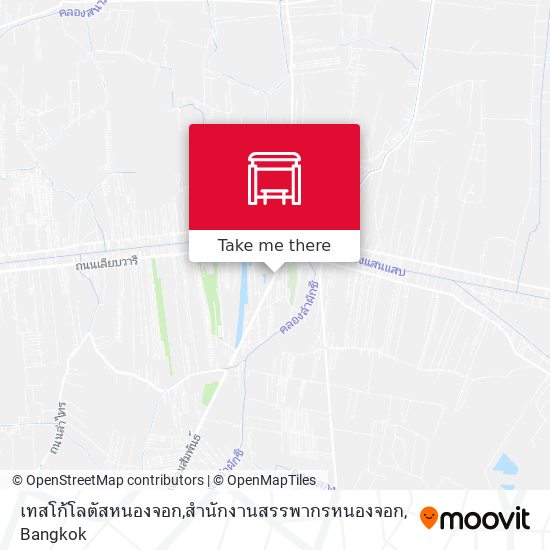 เทสโก้โลตัสหนองจอก,สำนักงานสรรพากรหนองจอก map