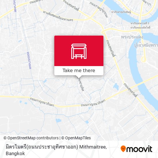 มิตรไมตรี(ถนนประชาอุทิศขาออก) Mithmaitree map