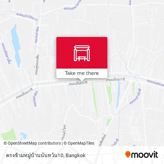 ตรงข้ามหมู่บ้านนันทวัน10 map
