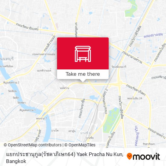 แยกประชานุกูล(รัชดาภิเษก64) Yaek Pracha Nu Kun map