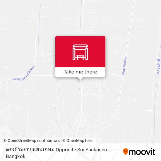 ตรงข้ามซอยแสนเกษม Opposite Soi Sankasem map